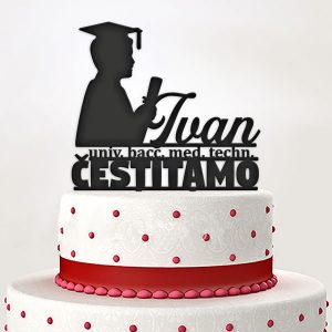 Toper Diploma Sa Titulom V2 Crna