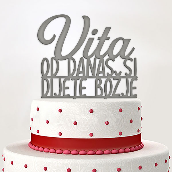 Toper Od Danas Si Dijete Božje V1 Srebrna