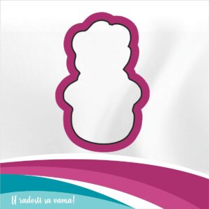 Modlica Božićni lik 11