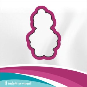 Modlica Božićni lik 8