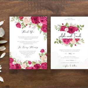 Pozivnica za vjenčanje Darija