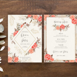 Pozivnica za vjenčanje Dunja